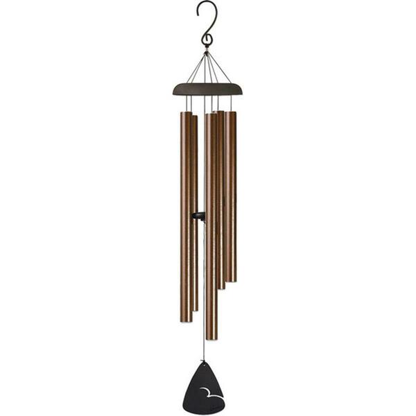 Tool Time 44 in. Signature Series Wind Chime - Bronze Fleck TO56215